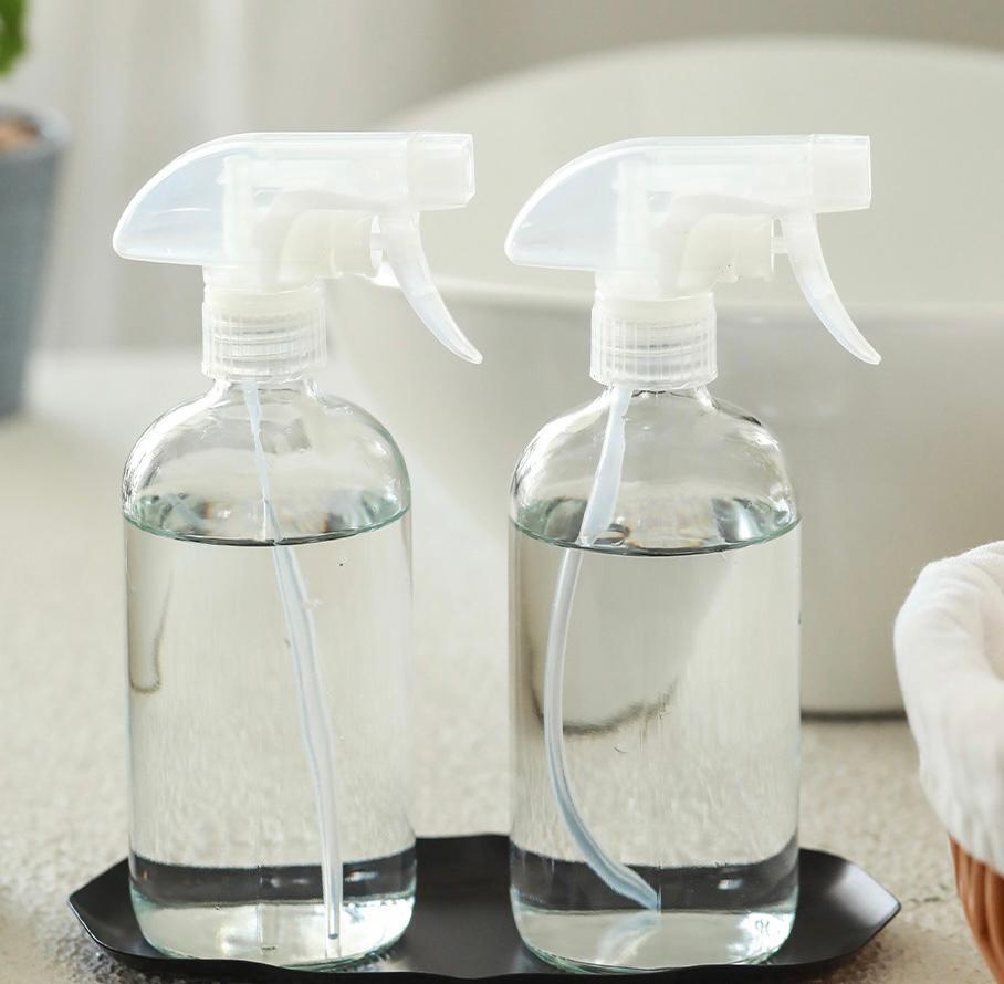 Clear Glass Spray Bottle - 500ml